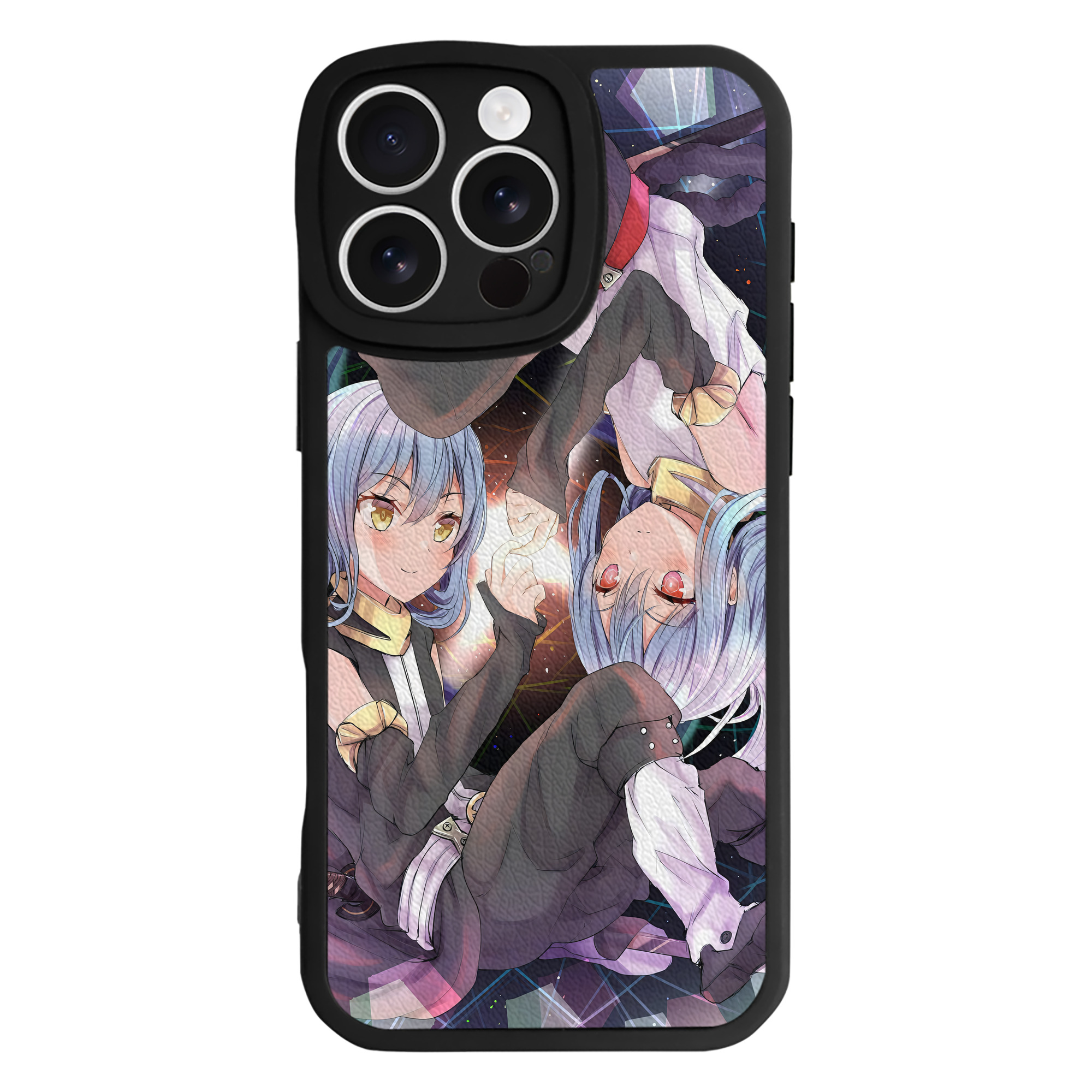 （画像用） 転スラ Regarding Reincarnated to Slime 【iPhone 16シリーズ対応】シリコンスマホケース（レザー調） 材質：シリコン